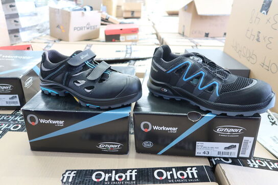 2 par sikkerhedssko Str. 43 GRISPORT Model: OF705, OF 721