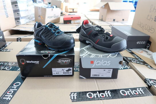 2 par sikkerhedssko Str. 41 JALAS, GRISPORT Model: Zenit 1708, OF653