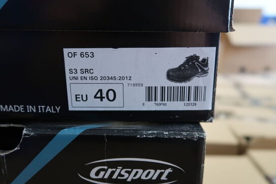 3 par Sikkerhedssko Str. 40 GRISPORT Model: OF 653