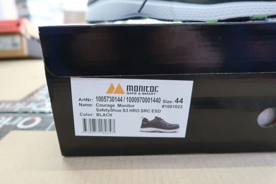 Sikkerhedssko Str. 44 MONITOR Model: Courage
