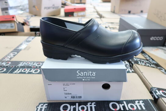 Sikkerhedssko Str. 45 SANITA Model: San Duty 