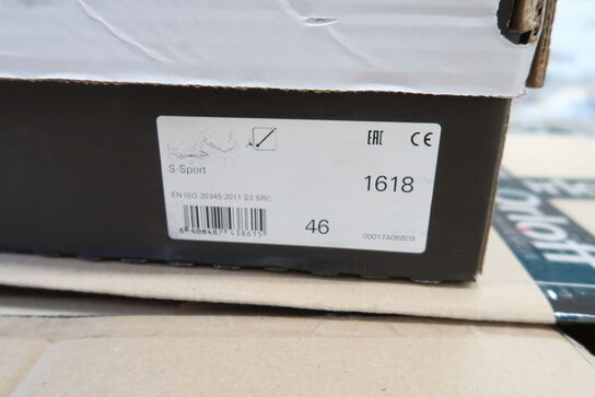 Sikkerhedssko Str. 46 JALAS Model: S-Sport 1618