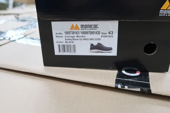 Sikkerhedssko Str. 43 MONITOR Model: Courage