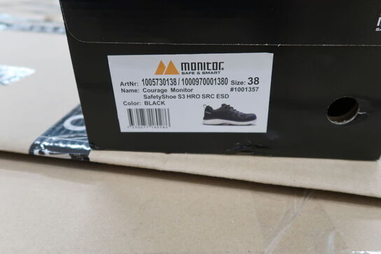 Sikkerhedssko Str. 38 MONITOR Model: Courage