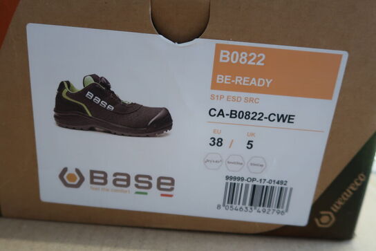 2 par sikkerhedssko Str. 38 BASE Model: Be-Ready B0822