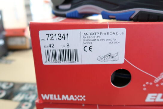 2 par sikkerhedssko Str. 42  ELTEN Model: Pro Boa Blue IAN XXTP