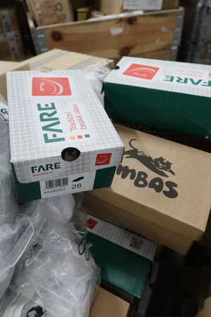 Palle med børnesko og -støvler SAMBAS, FARE, KOEL m.fl.