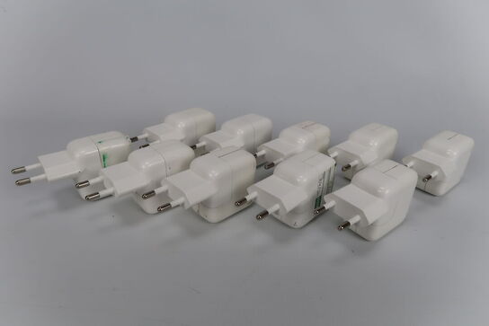 12 x Oplader til IPhone & IPad