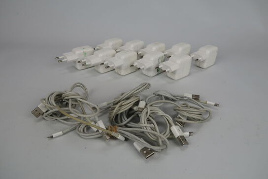 12 x Oplader til IPhone & IPad