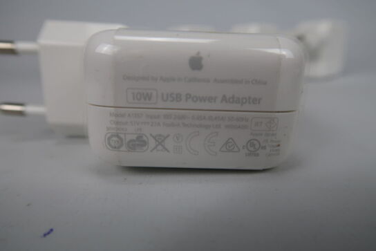 5 x Original Apple 10W USB lader A1357