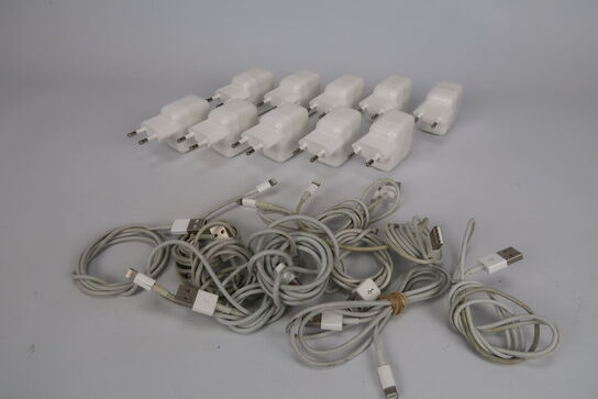 10 x Oplader til IPhone & IPad - Ubrugt