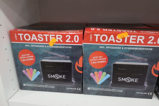 4 stk. kulvarmere SMOKE2U Toaster 2.0