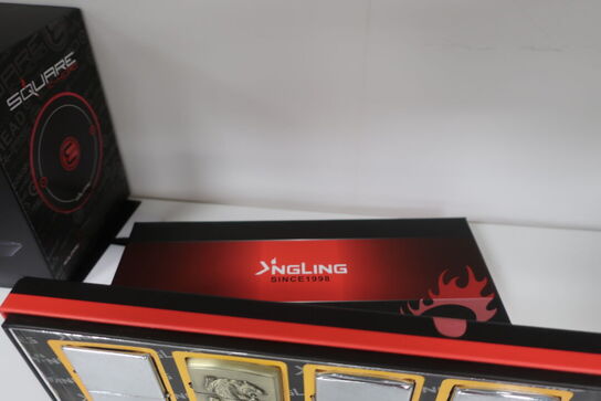 Indhold i 2 stk. reoler 