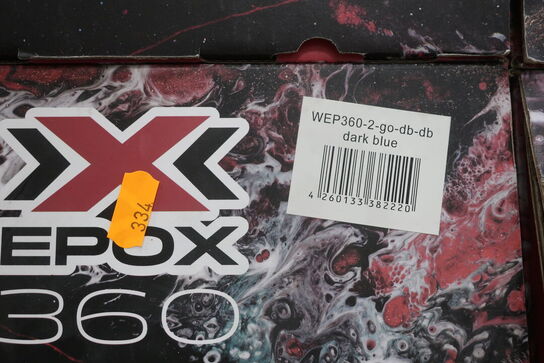 Vandpibe ALADIN Epox 360 Blue Gold