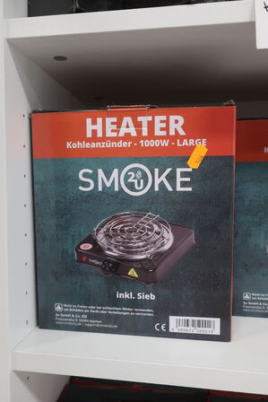 5 stk. kulvarmere SMOKE2U 1000W