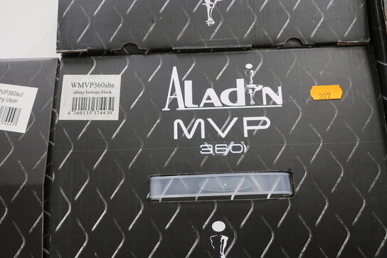 Vandpibe ALADIN MVP 360 Shiny Bottom Black 