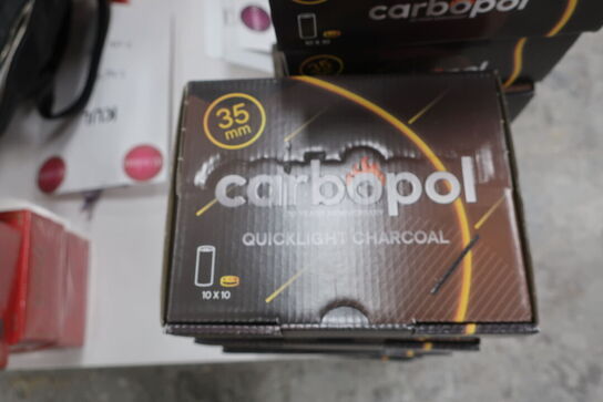 5 ks. Kul til vandpibe CARBOPOL 