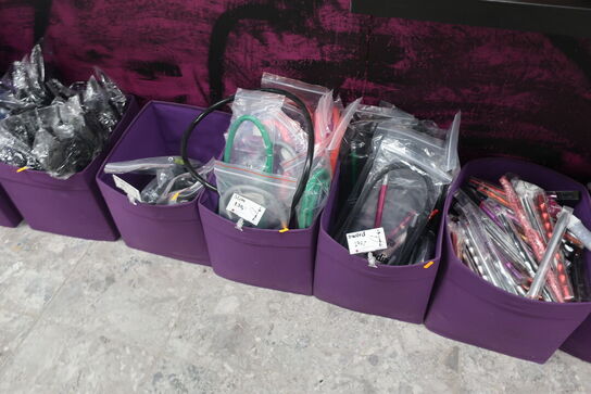 Diverse udstyr til vandpiber