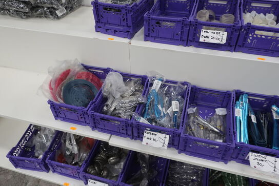 Diverse udstyr til vandpiber