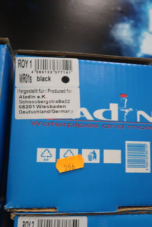 Vandpibe ALADIN Roy 1 Black 