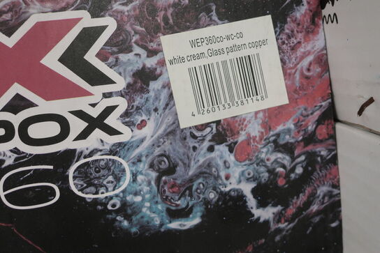 Vandpibe ALADIN Epox 360 White Cream 