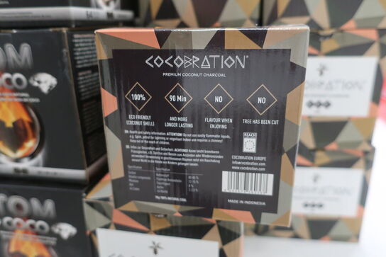 18 ks. Kul til vandpibe COCOBRATION 