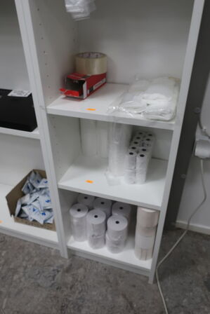 Indhold i 2 stk. reoler 