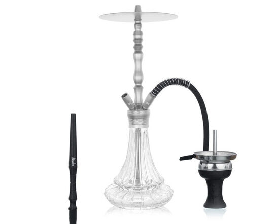 Vandpibe ALADIN ALUX Model 8 Silver