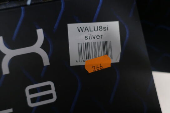 Vandpibe ALADIN ALUX Model 8 Silver