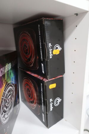 8 stk. kulvarmere EL-BADIA 1000W og 500W