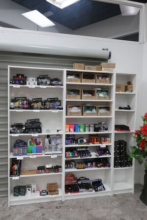 Indhold i 3 stk. reoler 