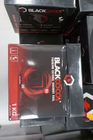 16 ks. Kul til vandpibe BLACKCOCOCS Cubes 26