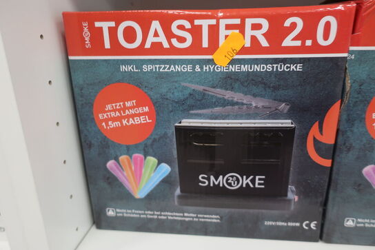 4 stk. kulvarmere SMOKE2U Toaster 2.0