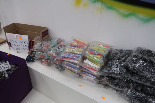 Mundstykker samt vandpibehoveder