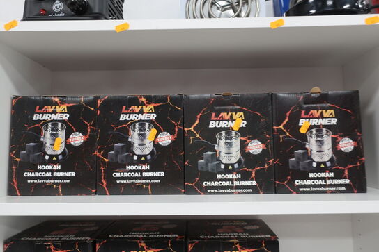 4 stk. kulvarmere LAVVA BURNER 