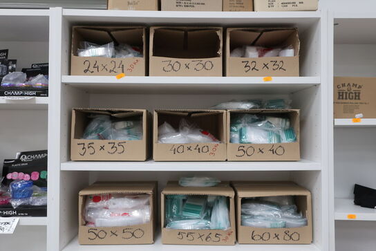 Indhold i 3 stk. reoler 