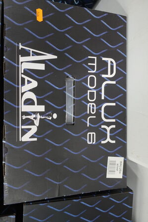 Vandpibe ALADIN ALUX Model 6 Silver  