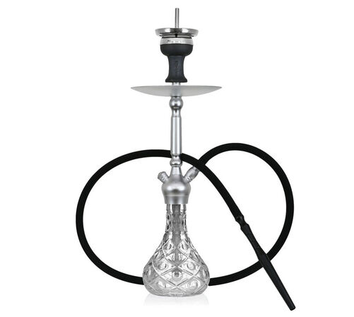 Vandpibe ALADIN ALUX Model 5 Silver 