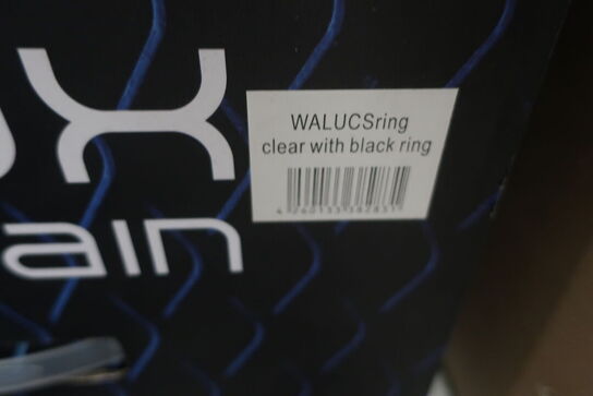 Vandpibe ALADIN ALUX Captain Clear With Black Ring