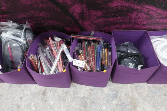 Diverse udstyr til vandpiber