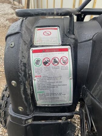 ATV 250cc voksenmodel med 15 HK benzinmotor