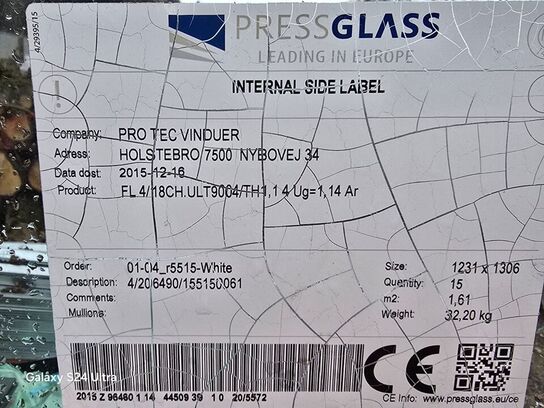 Stort vindue PROTEC VINDUER