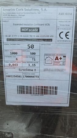 Facadekork AMORIM
