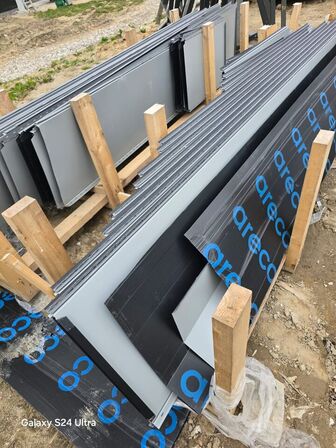 Areco tagplader og fittings (Ubrugte) ARECO