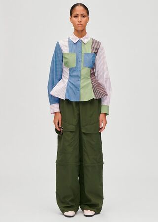 Pocket Peplum Shirt STINE GOYA Str.: XS