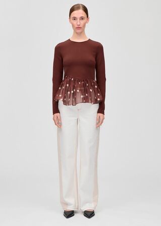 Asymmetrical Draped Top STINE GOYA Str.: M