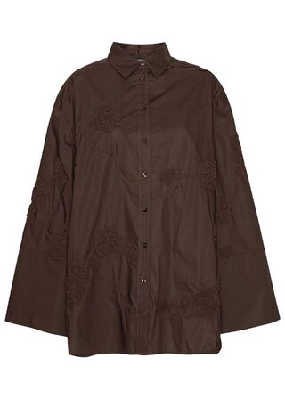 Flower Oversized Shirt ROTATE BY BIRGER CHRISTENSEN Str.: 38