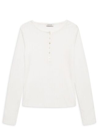 Pia Long Sleeve Tee ANINE BING Str.: XS