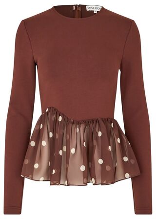 Asymmetrical Draped Top STINE GOYA Str.: M