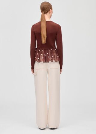 Asymmetrical Draped Top STINE GOYA Str.: M